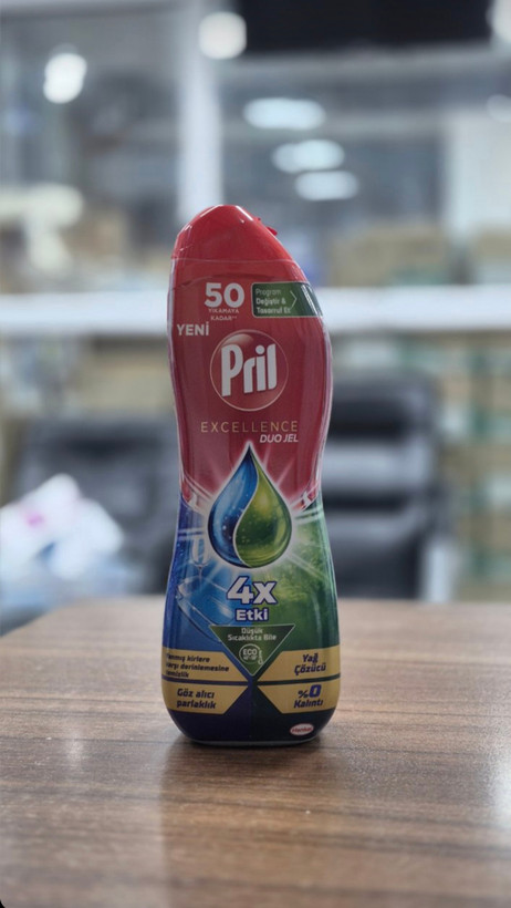 ژل ماشین ظرفشویی پریل 50 بار شستشو